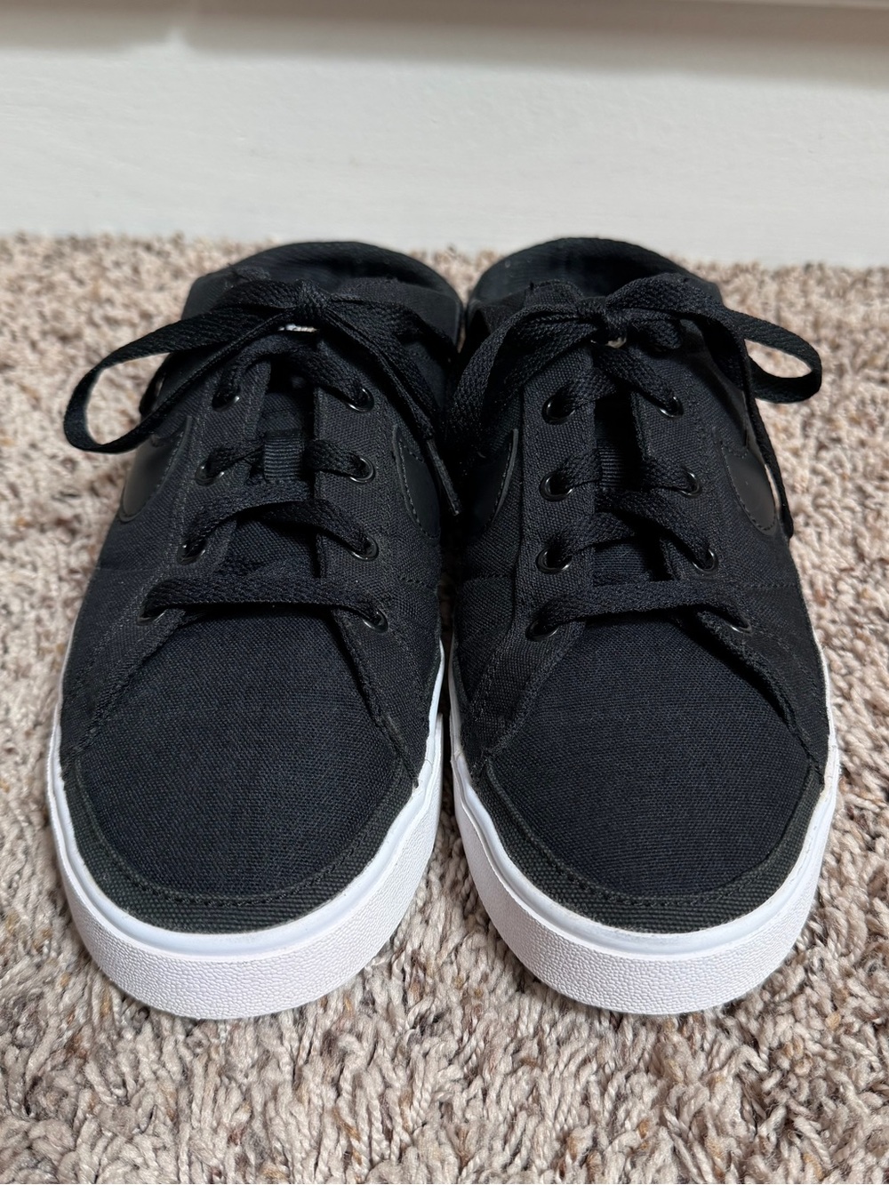 Nike Court Legacy Mules in Black Size 8.5 - Picture 2 of 14